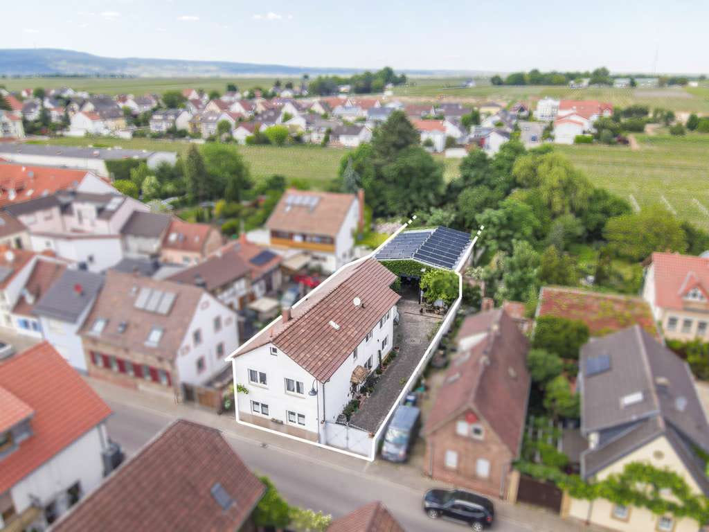 Immobilie in Friedelsheim - Vielseitiges 1-2-Familienhaus mit Halle, Hof und Garten in Friedelsheim! - Bild 0