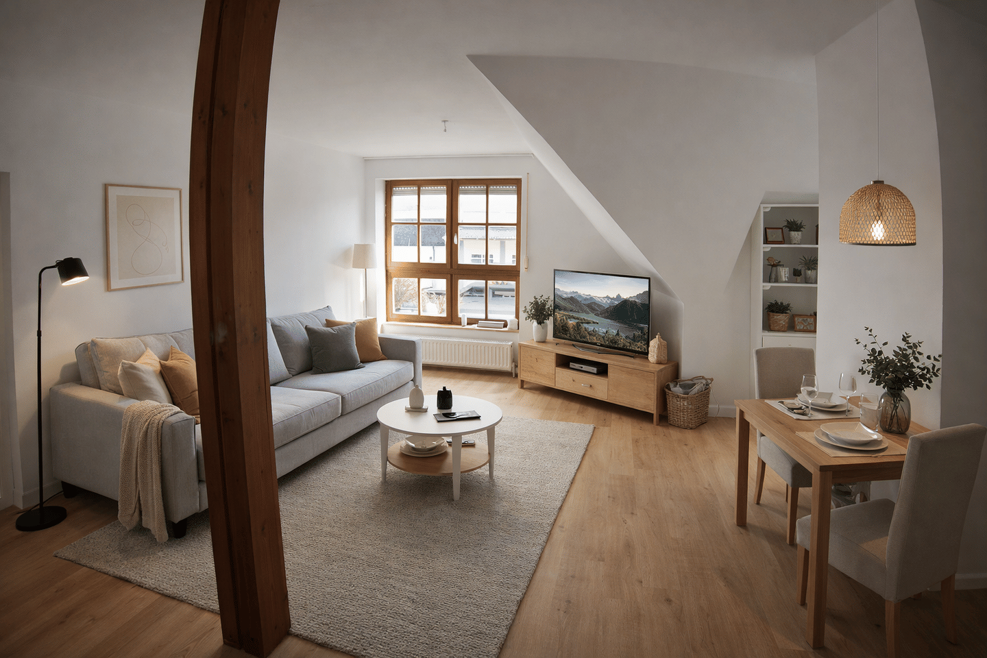 Immobilie in Aurachtal - 2 Zimmer-Komfort-Wohnung in Herzogenaurach/Münchaurach, 53q - Bild 0
