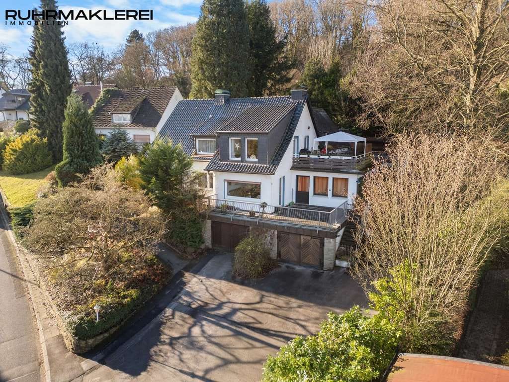 Immobilie in Wetter (Ruhr) - Wengern! Zweifamilienhaus mit viel Platz, großer Garage und Gewerbefläche in TOP Lage! - Bild 1