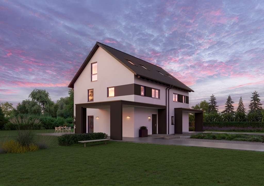 Immobilie in Seeon-Seebruck - Dein neues Doppelhaus in Seeon-Seebruck | 142 m² 🏡 - Bild 0