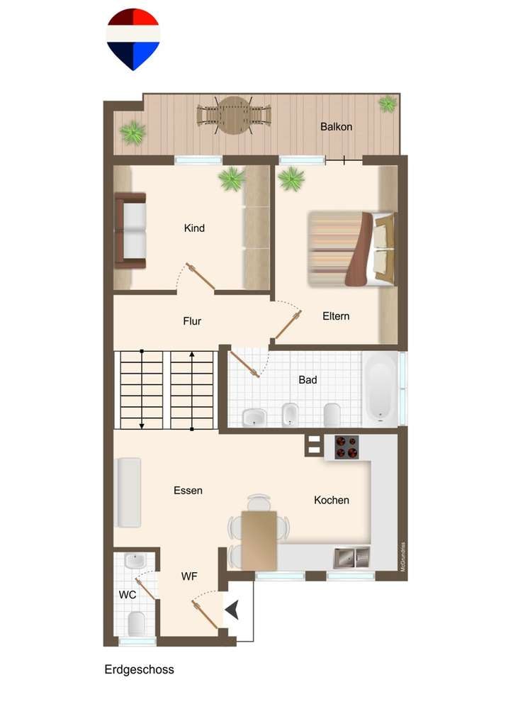 Immobilie in Hardegsen - Familienglück in Hardegsen - Charmantes Reihenmittelhaus in ruhiger Wohnlage - Bild 2