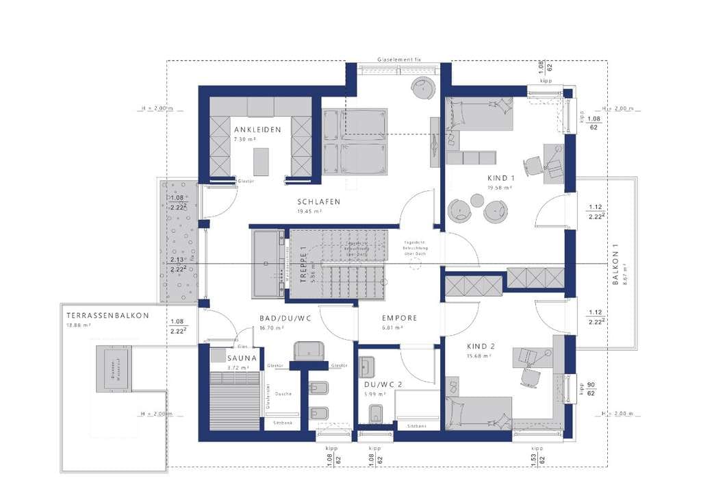 Immobilie in Wörnitz - Schlüsselfertige Villa von Bien-Zenker - projektiertes Objekt zum Bestpreis! - Bild 4