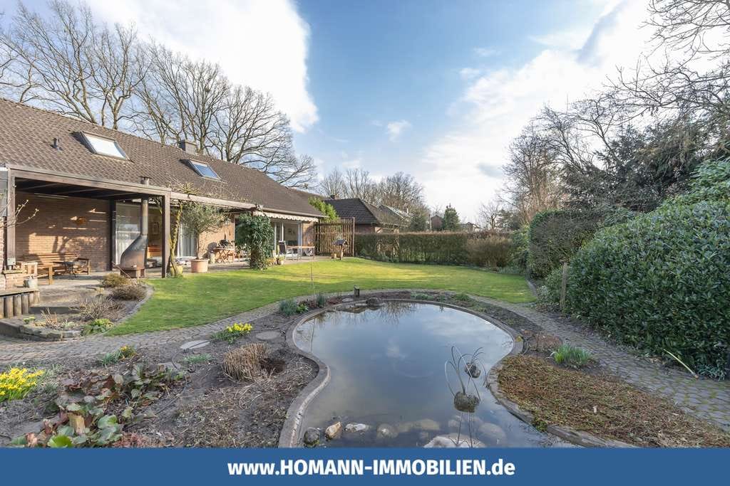 Immobilie in Havixbeck - Familienhaus mit großem Garten, Teich und vielseitigem Raumangebot in Havixbeck - Bild 0
