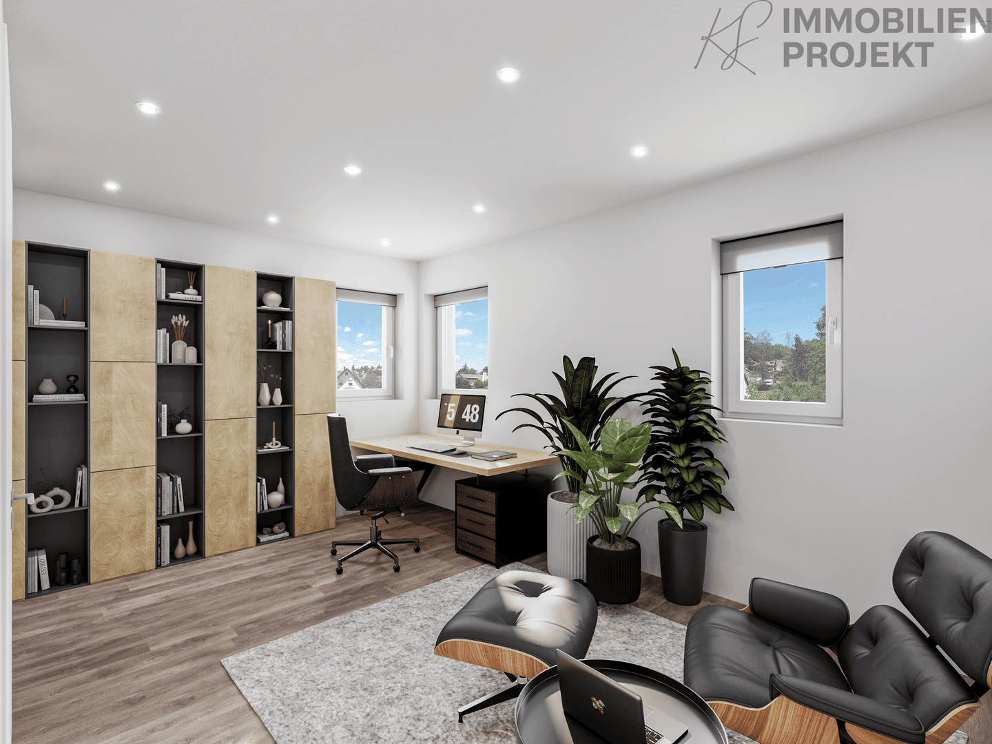 Immobilie in Goldkronach - Penthouse mit 45 m² Dachterrasse & eigener Etage - Wohnen mit Weitblick & Privatsphäre - Bild 1