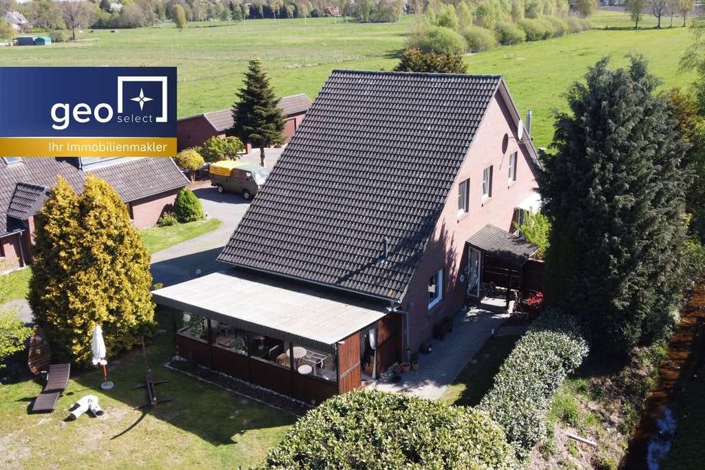 Immobilie in Lilienthal - Worphausen | Platz für Wohnträume: Modernisiertes Familienglück mit Kamin auf 1.200 m² Grundstück! - Bild 0
