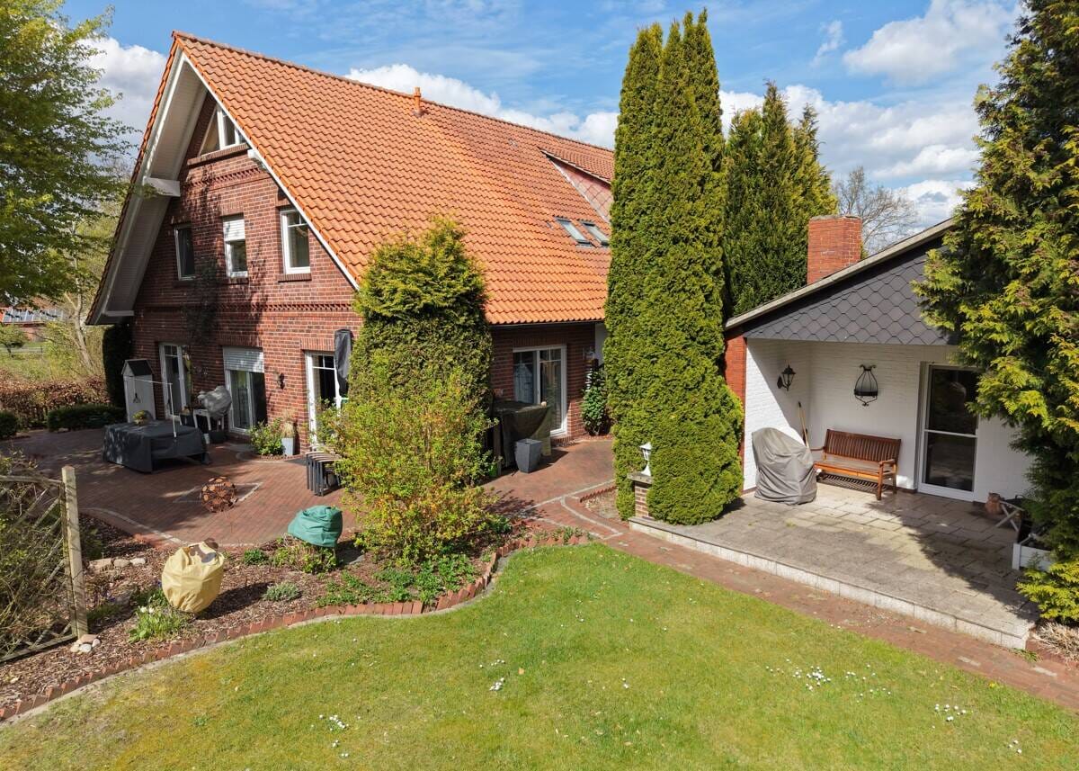 Immobilie in Brockum - Wohn-Oase mit Weitblick.     Großzügiges Mehrfamilien-Anwesen in Brockum zu verkaufen. - Bild 4