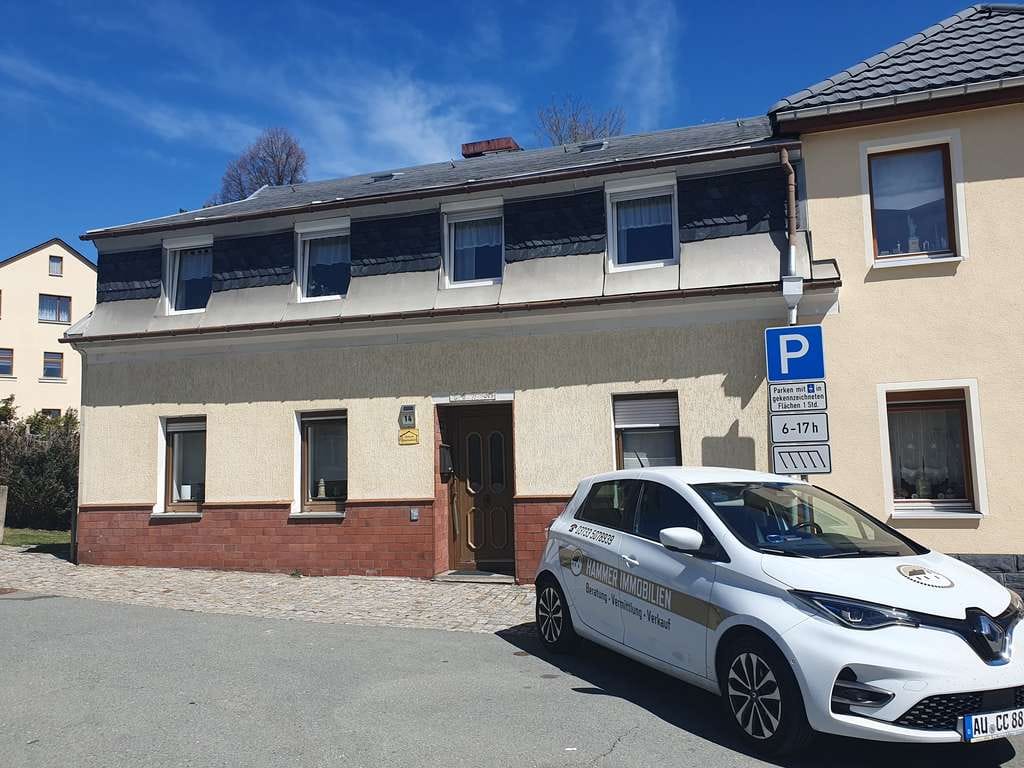 Immobilie in Geyer - Familienfreundliche Doppelhaushälfte mit traumhaftem Naturgrundstück in Geyer - Bild 1