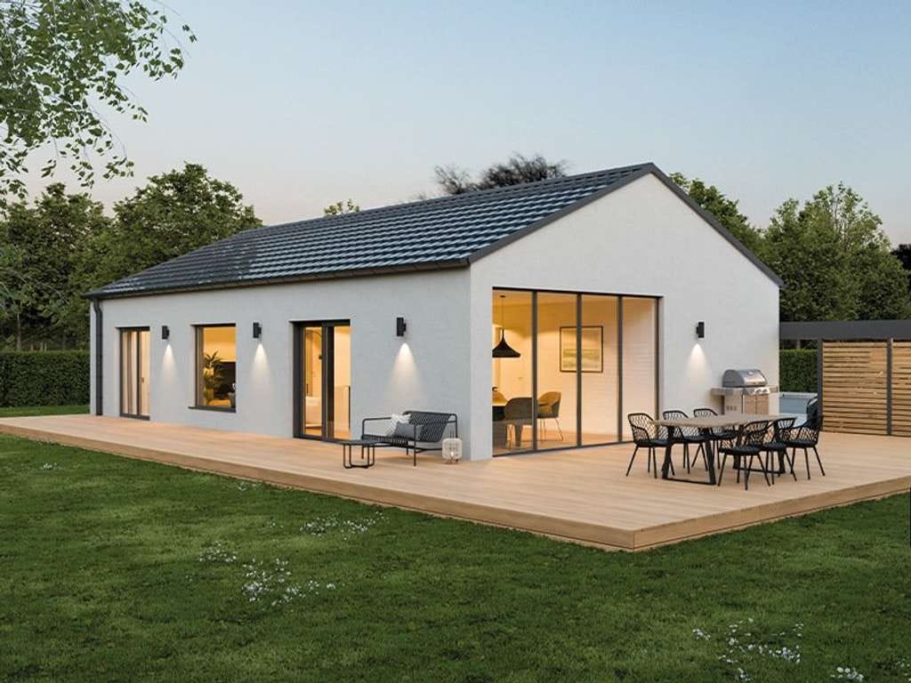 Immobilie in Ferschweiler - STREIF Haus Bungalow zum Selbstausbau (KFW40 Ready) - Bild 0