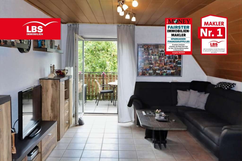 Immobilie in Hiddenhausen - All-Inclusive-Wohnung auf 2 Etagen mit 5 Zimmern, Garten, Garage, Carport ! - Bild 0