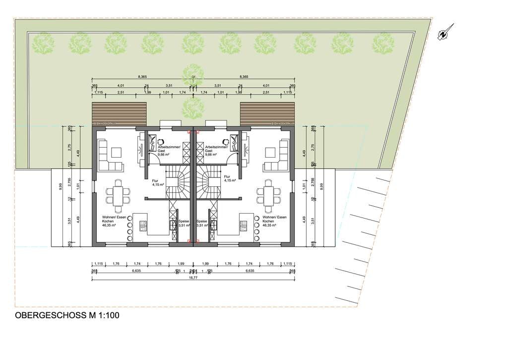 Immobilie in Zornheim - Luxus Doppelhaushälfte in Bestlage von Zornheim! Schlüsselfertig incl. Garage! Provisionsfrei! - Bild 3