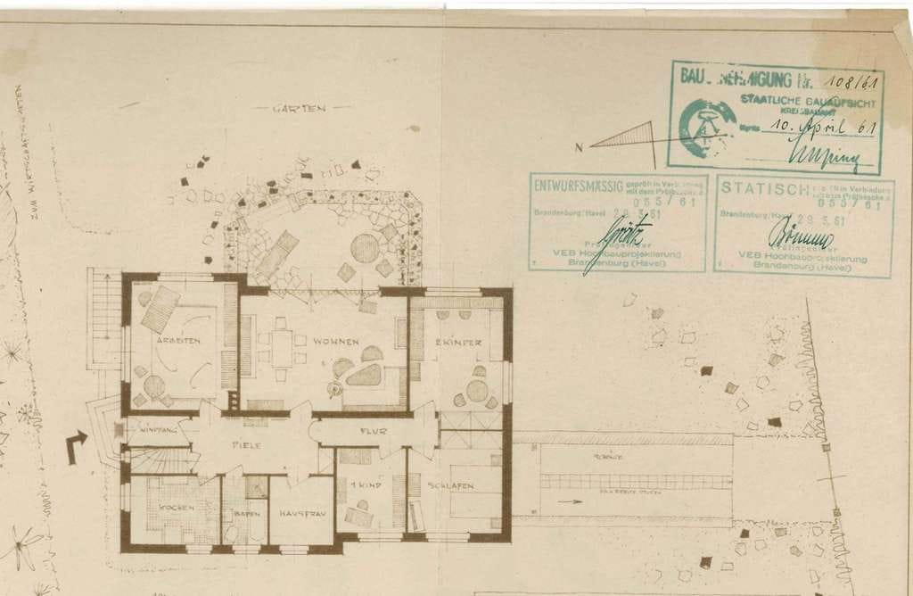 Immobilie in Wusterhausen/Dosse - Architektenhaus mit großem Grundstück - Bild 4