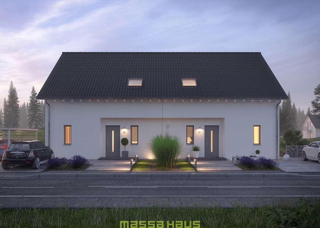 Immobilie in Simonswald - Doppelt bauen, clever sparen: Ihre Doppelhaushälfte mit voller Gestaltungsfreiheit - Bild 1