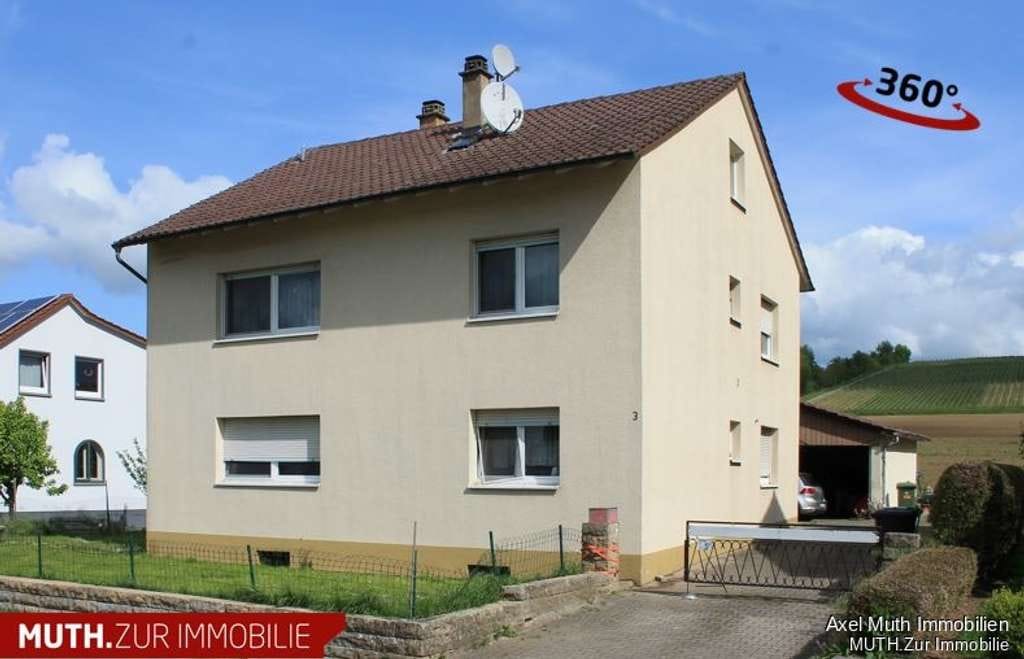 Immobilie in Sulzfeld - 2-Familienhaus in Randlage - mit Mieteinnahmen zum Eigenheim - Bild 0