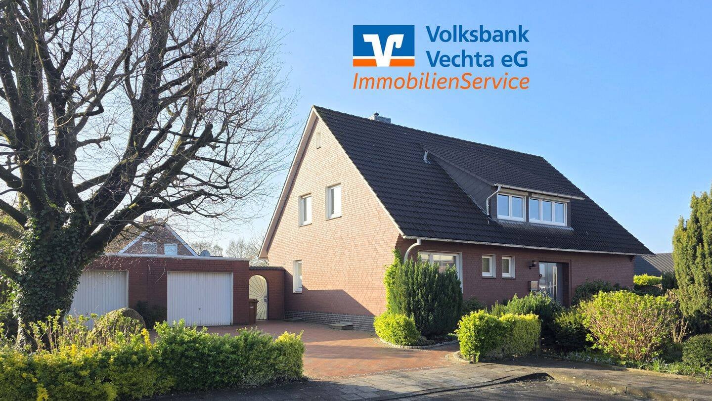 Immobilie in Twistringen - Gemütliches Einfamilienhaus mit Doppelgarage in einer Sackgasse !!! - Bild 0