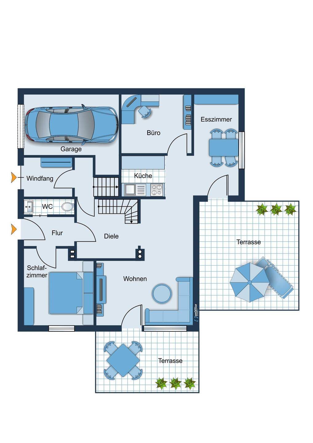 Immobilie in Burgkirchen an der Alz - Hübsches 5-Zimmer-Einfamilienhaus mit wunderschönem Garten und Garage! - Bild 2