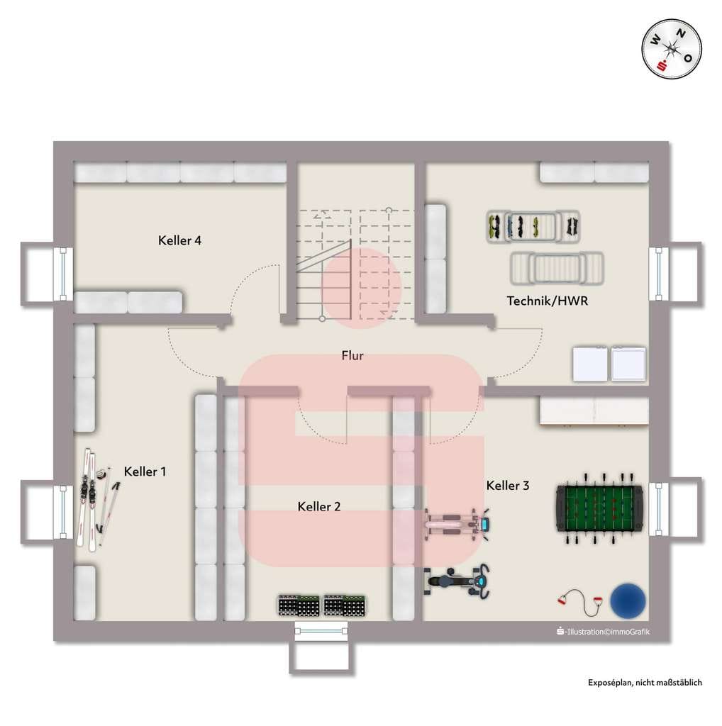 Immobilie in Lamerdingen - Modernes Einfamilienhaus in Holzrahmenbauweise - energieeffizient, großzügig und familiengerecht - Bild 3
