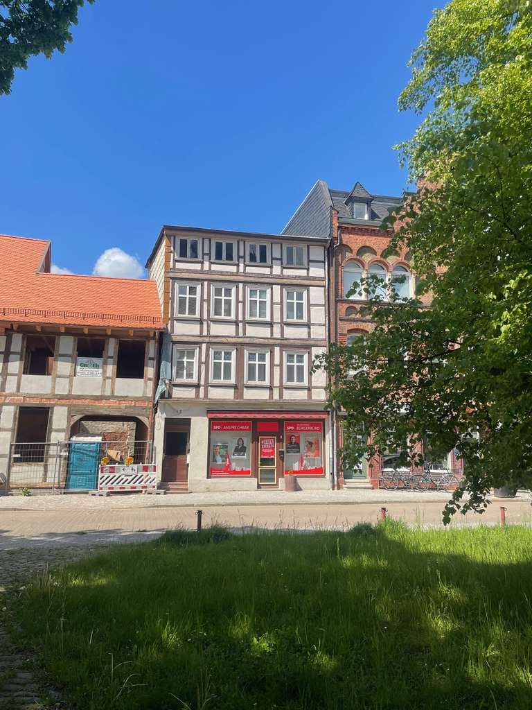 Immobilie in Salzwedel - Hist. Fachwerkhaus – Denkmal mit Potenzial in Salzwedeler Altstadt - Bild 0