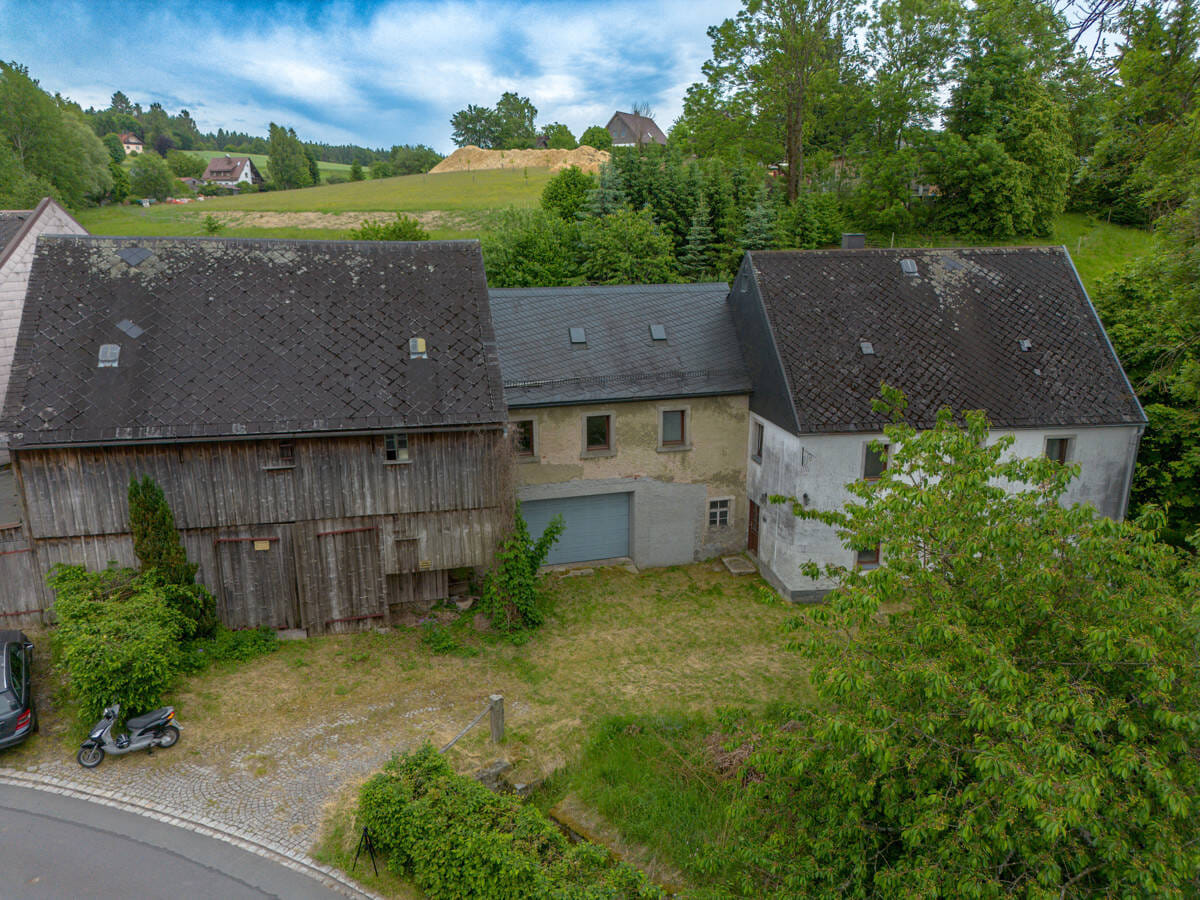 Immobilie in Nagel - Historisches Wohnhaus mit Scheune in Reichenbach/Nagel - Bild 1