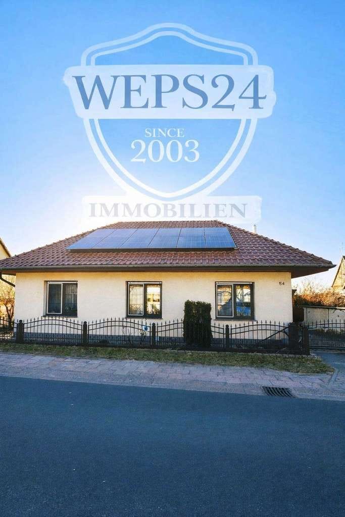 Immobilie in Premnitz - Wohnen nahe der Havel - moderner Bungalow mit Photovoltaik und Wärmepumpe - Bild 0