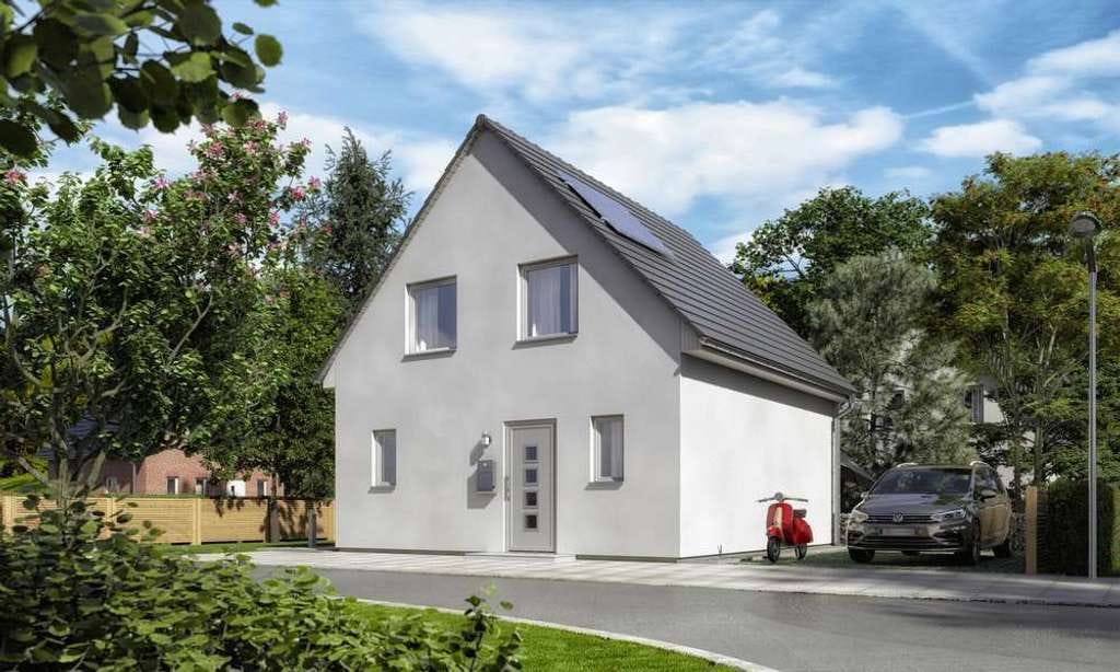 Immobilie in Wellen - Raumwunder 90, Preis inkl. Grundstück, massiv gebaut - Bild 1