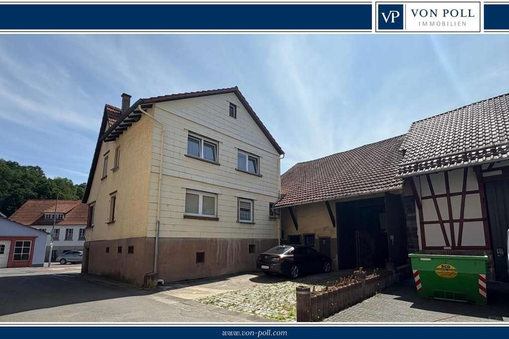 Immobilie in Reichelsheim (Odenwald) - Gemütliches Einfamilienhaus mit Scheune! - Bild 0