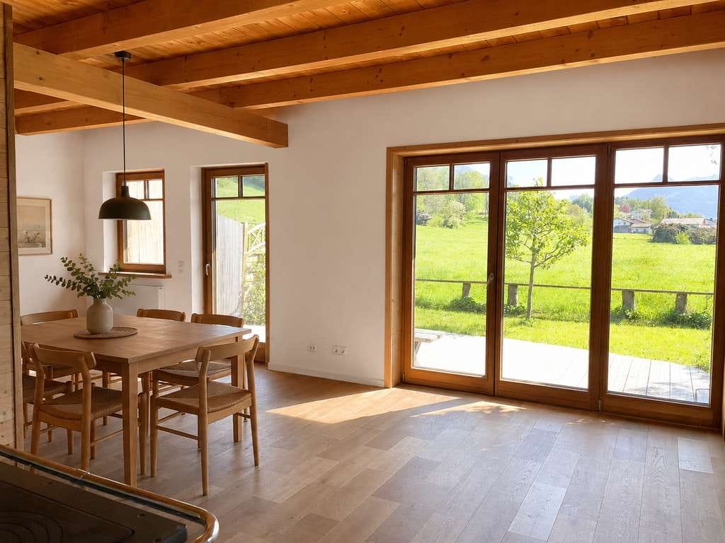 Immobilie in Samerberg - Exklusive Chalet-Stil-Doppelhaushälfte am Samerberg - Bild 4