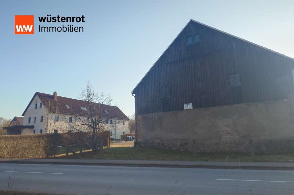 Immobilie in Bobritzsch-Hilbersdorf - Haus mit massiver Scheune in Naundorf - Bild 0