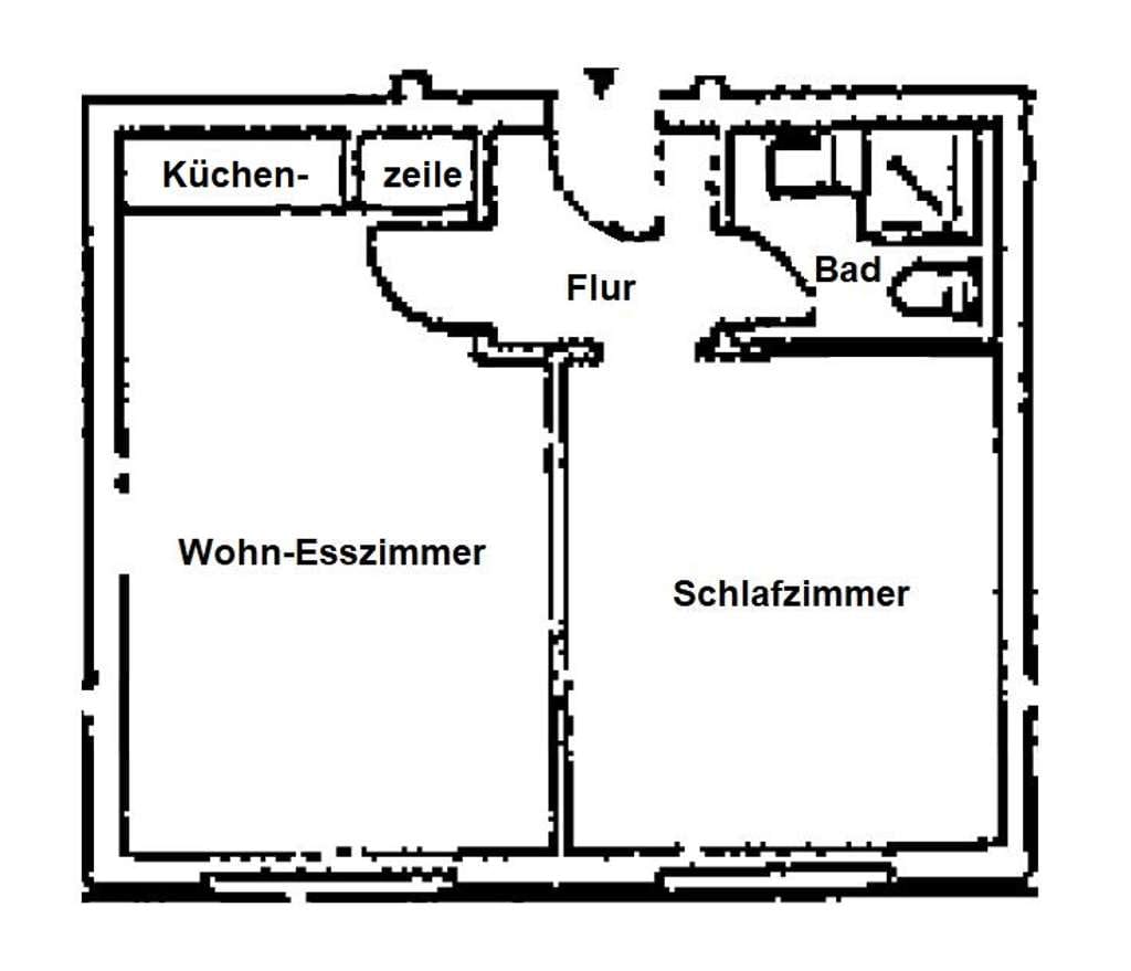 Immobilie in Laatzen - Gepflegte 2-Zimmer-Wohnung mit hellen Räumlichkeiten in ruhiger Lage - Bild 4