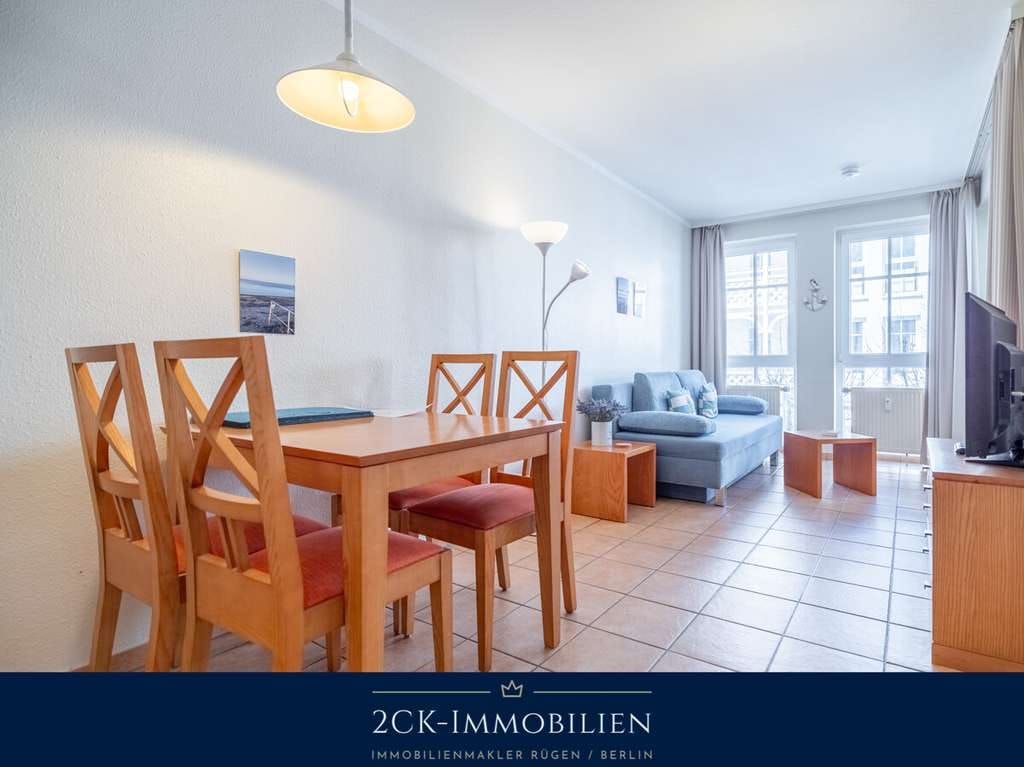 Immobilie in Sellin - Bezugsfertiges, modernes Ferien-Apartment im Seepark Sellin: Voll möbliert, Loggia & TG-Stellplatz! - Bild 4