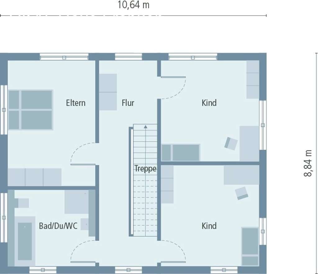 Immobilie in Cham - Modernes Wohnen unter elegantem Walmdach - Bild 4