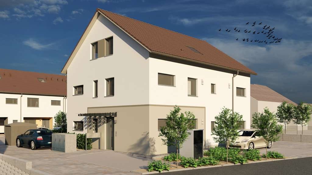 Immobilie in Germaringen - GROSSzügig und MODERN! Wohnen in SONNIGER Lage! NUR 3 Wohneinheiten! Effizienzhaus 55! - Bild 1