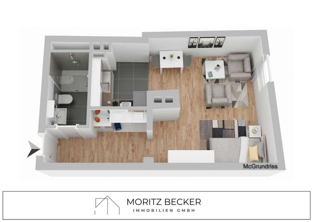 Immobilie in Hildesheim - Perfekt für Stadtliebhaber: Vermietete 1-Zimmer- Wohnung in der Nordstadt! - Bild 1