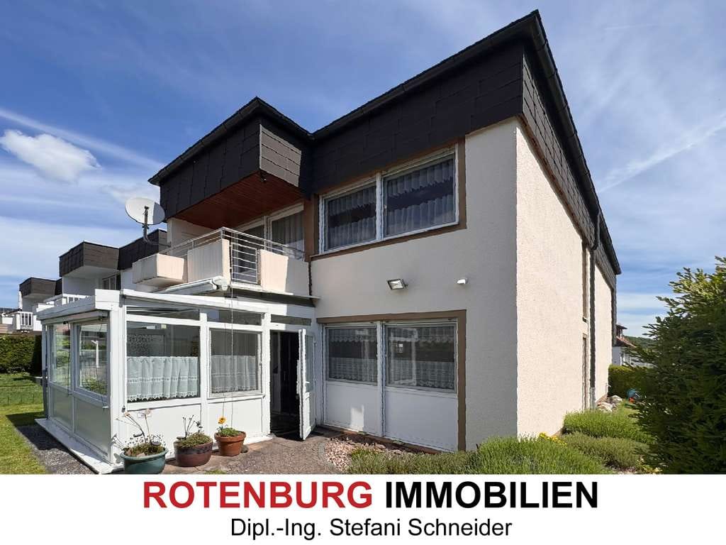 Immobilie in Rotenburg an der Fulda - Gepflegt und einzugsbereit: Wohnhaus mit Wintergarten, Balkon, Garten und Garage in stadtnaher Lage - Bild 0