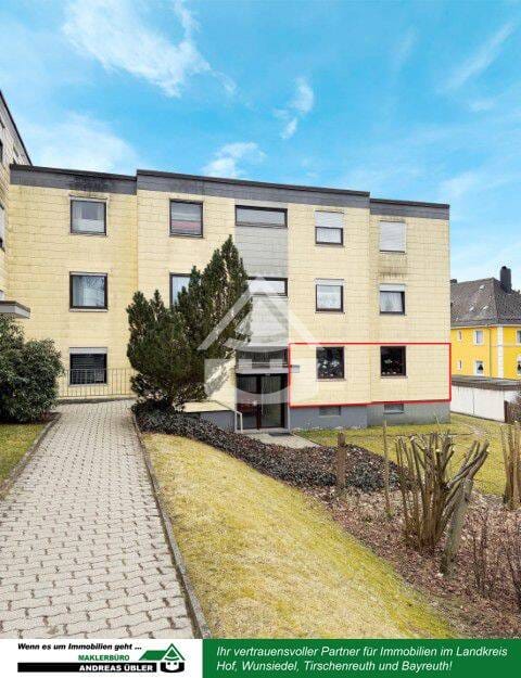 Immobilie in Wunsiedel - Elegante 3-Zimmer-Wohnung mit Balkon - Bild 0