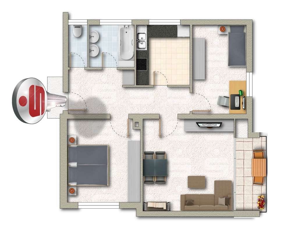 Immobilie in Giengen an der Brenz - 3-Zimmer-Wohnung in Giengen  - Bild 0