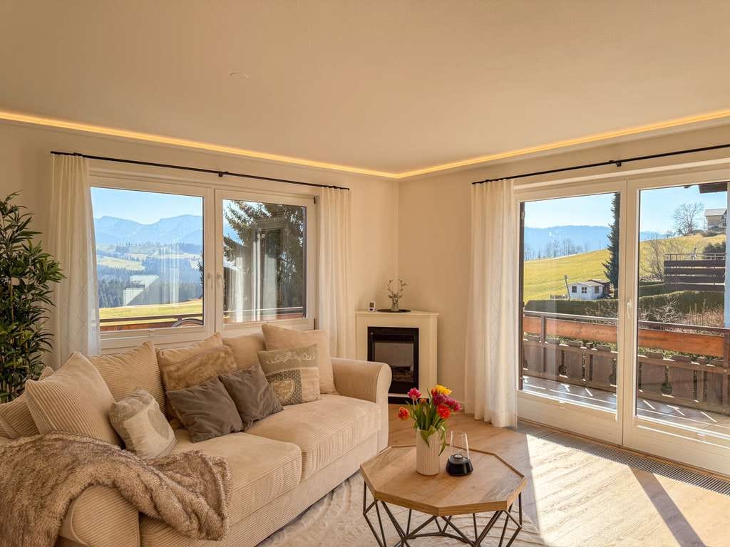 Immobilie in Oberreute - MODERN, ALPIN & EINZIGARTIG – Traumhafte Wohnung in Pole Position mit Hochgratblick - Bild 4