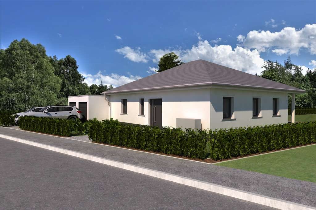 Immobilie in Vacha - Schlüsselfertiger Neubau eines barrierefreien Bungalows mit Garage inkl. 835 m² Grundst. in  Vacha - Bild 0