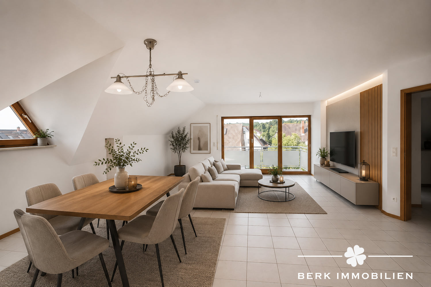 Immobilie in Stockstadt am Main - BERK Immobilien - Ruhig wohnen und Zentral leben – großzügige 3-Zimmer-Wohnung inkl. Garage + Stpl. - Bild 1