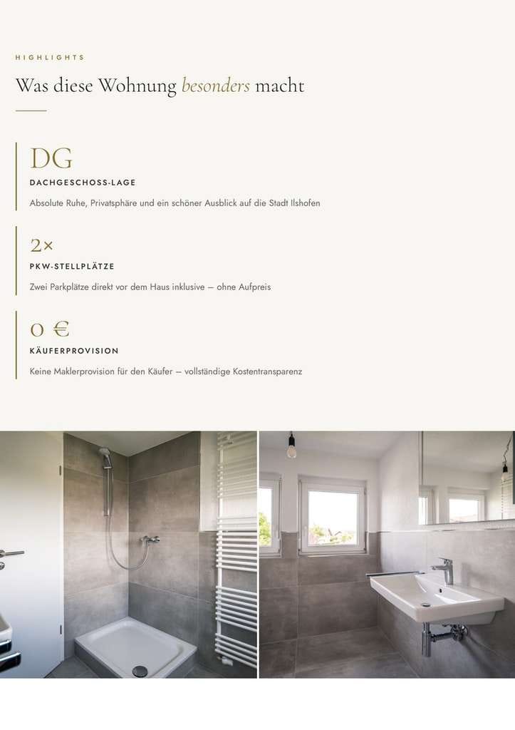 Immobilie in Ilshofen - Gemütliche Dachgeschosswohnung - provisionsfrei - Bild 2