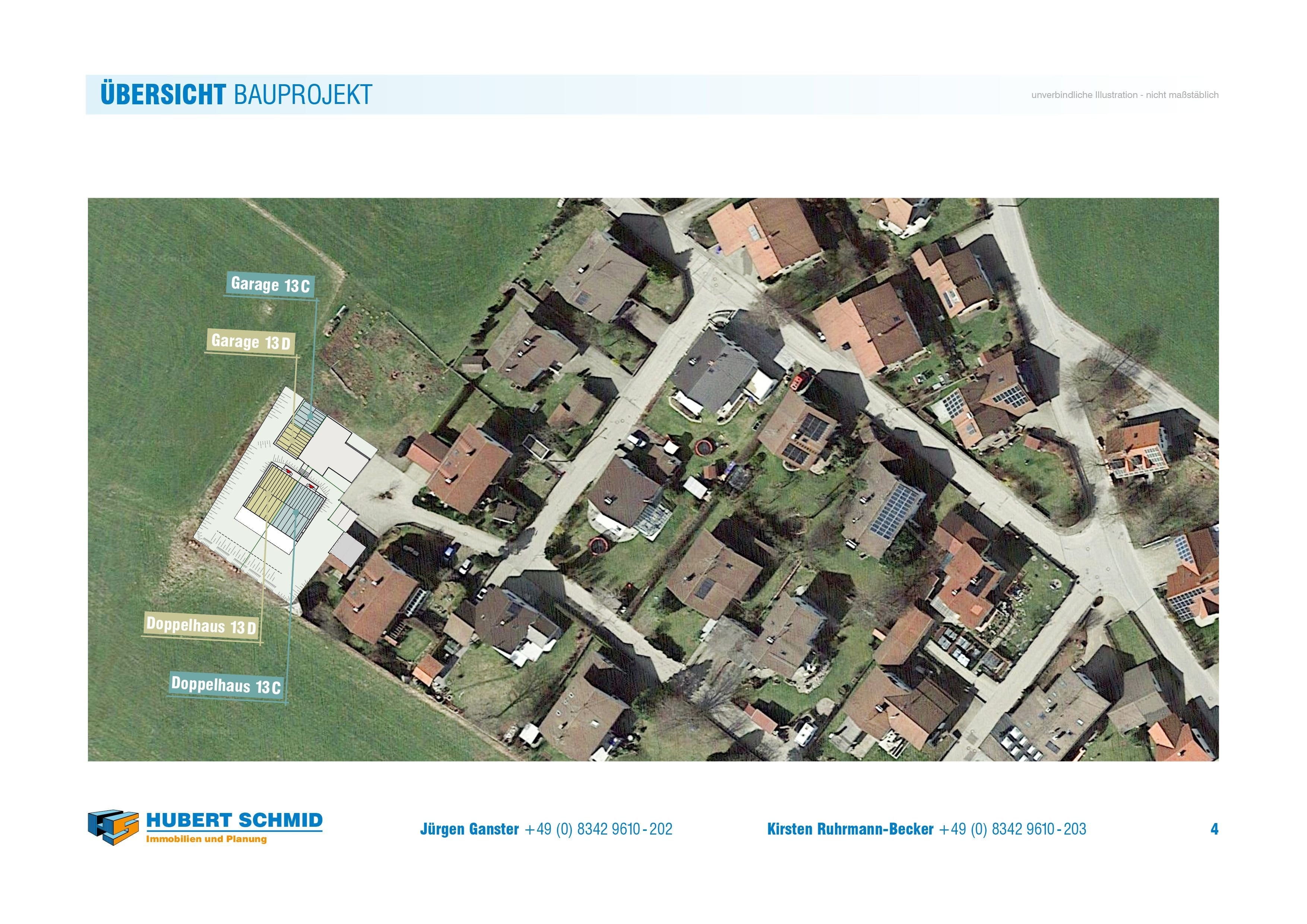 Immobilie in Obergünzburg - Wohnen im Nelkenweg - Neubau schlüsselfertige Doppelhaushälfte in 87634 Obergünzburg-Ebersbach - Bild 3