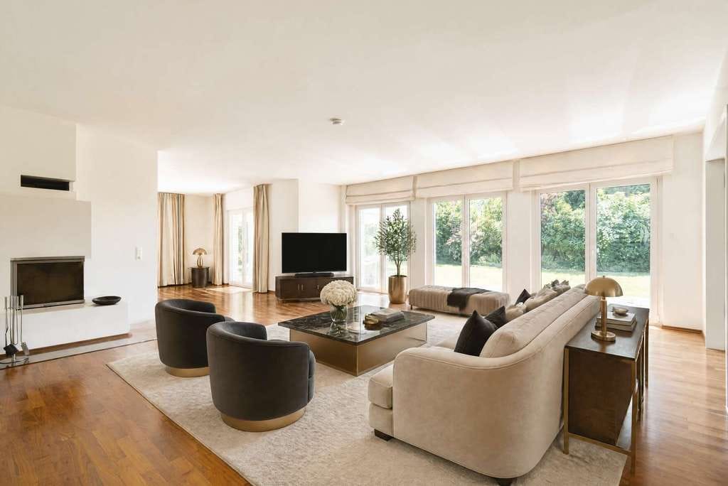 Immobilie in Eime - Luxus trifft Privatsphäre: Villa mit Top-Energieeffizienz im weitläufigen Parkgarten - Bild 1