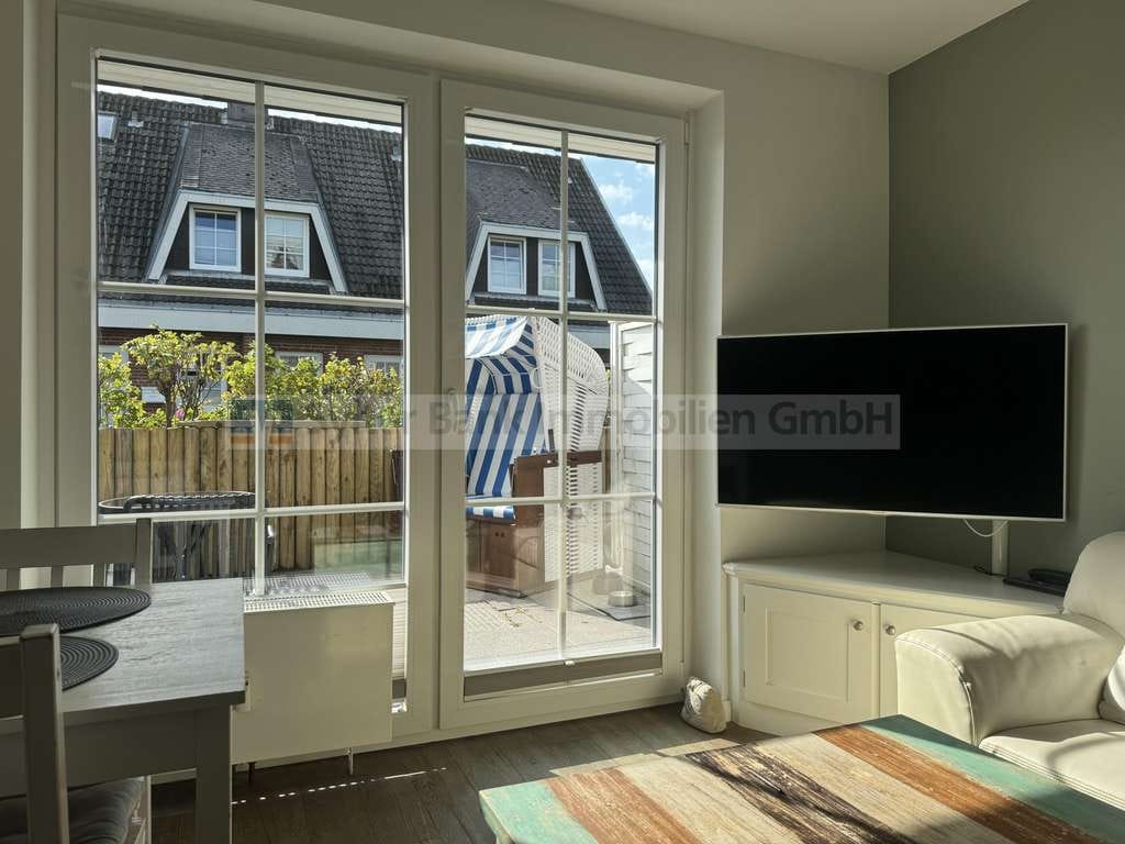 Immobilie in Wenningstedt-Braderup (Sylt) - Stilvolle 3 Raum Wohnung in Wenningstedt – mit Terrasse, Sauna und Inselgefühl - Bild 3