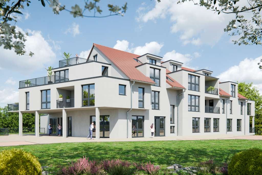 Immobilie in Mainhardt - MAINHARDT "DAS VIVENDI QUARTIER" ATTRAKTIVE NEUBAU-EIGENTUMSWOHNUNGEN MIT GEWERBEEINHEITEN - Bild 2