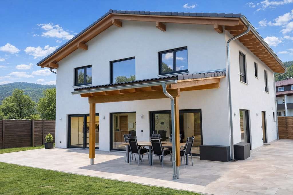 Immobilie in Ringelai - Neuwertiges Einfamilienhaus 2025 mit Smart Home, PV-Anlage + Speicher & großem Garten in Ringelai - Bild 1
