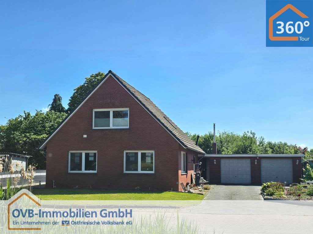 Immobilie in Neukamperfehn - Modernisiertes Wohnhaus mit Doppelgarage in Neuefehn - Bild 0