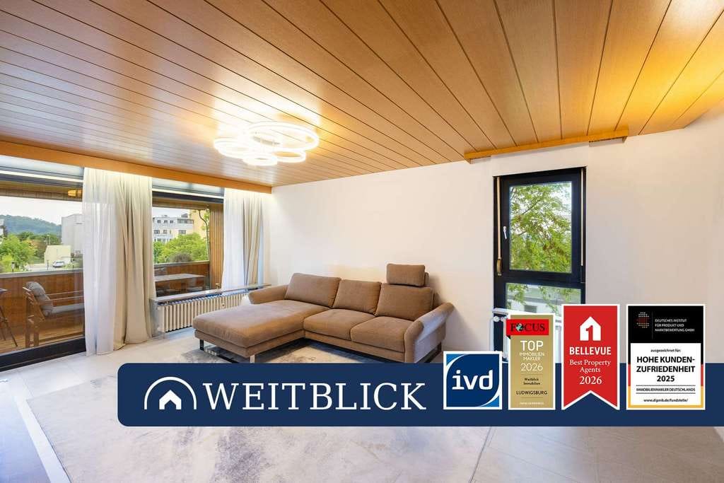 Immobilie in Tamm - WEITBLICK: Barrierefreie Wohnung mit Weitblick! - Bild 0