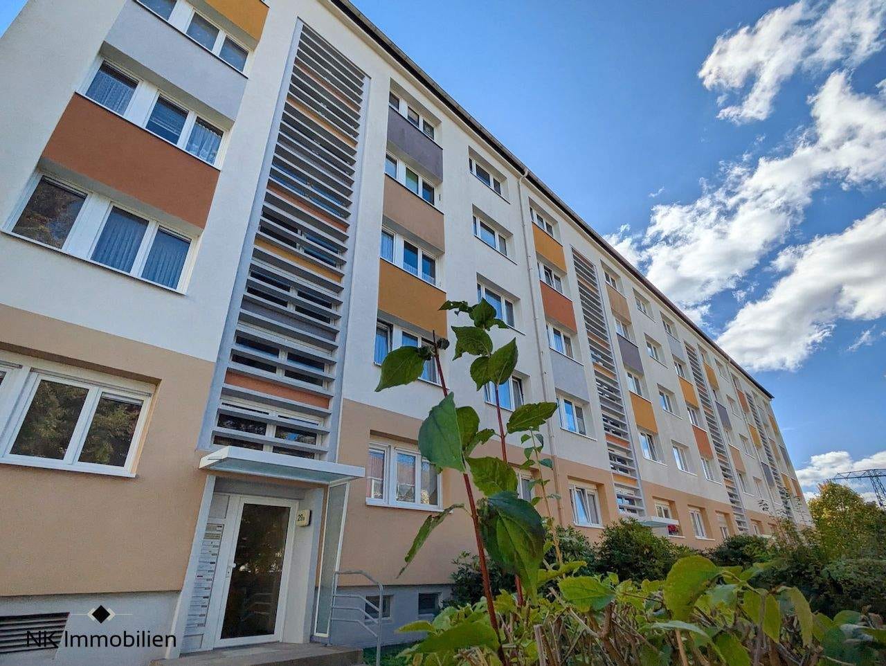 Immobilie in Limbach-Oberfrohna - ++ renovierte 2-Raum Wohnung im Hochparterre - mit Tageslichtbad - Limbach-Oberfrohna ++ - Bild 1