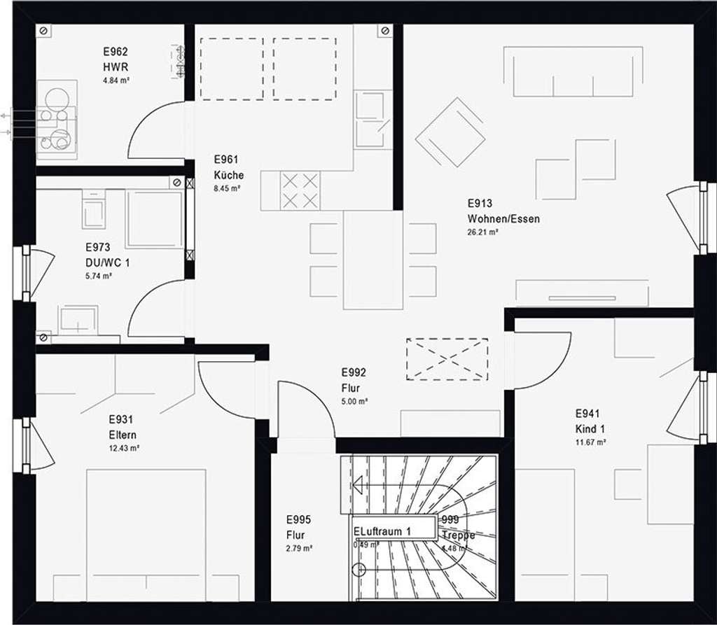Immobilie in Mandelbachtal - Dieses Mehrgenerationenhaus vereint zwei Wohnungen unter einem Dach. Unser TrendStyle 16.0.S als Aus - Bild 4