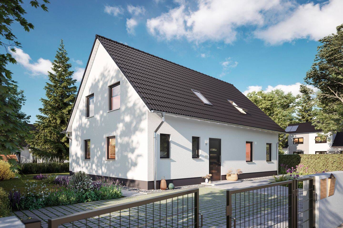 Immobilie in Damflos - Haus mit ELW, massiv gebaut, Preis inkl. Grundstück - Bild 2