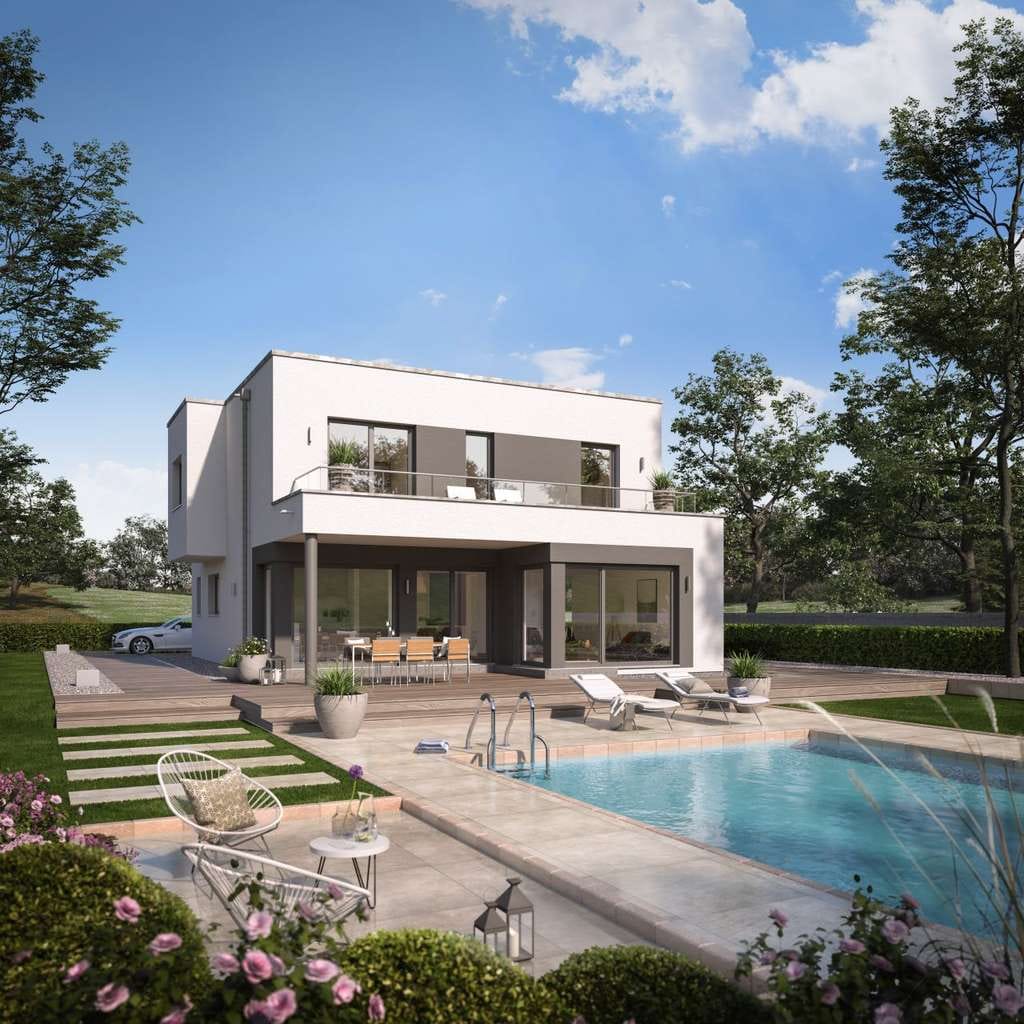 Immobilie in Eggingen - Bestpreisgarantie bei Bien-Zenker - Modernes Einfamilienhaus 163qm mit Grundstück - Bild 0